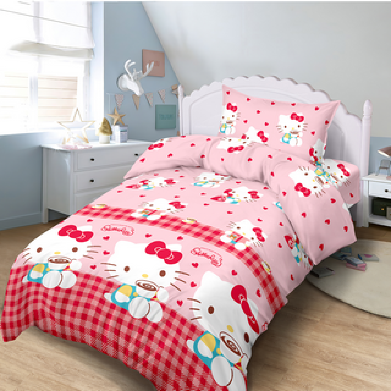 Bed Cover Lady Rose Single 120 x 200 - Lady Rose